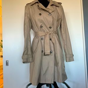 Lauren Trench coat. Like new. Sz L (10-12)